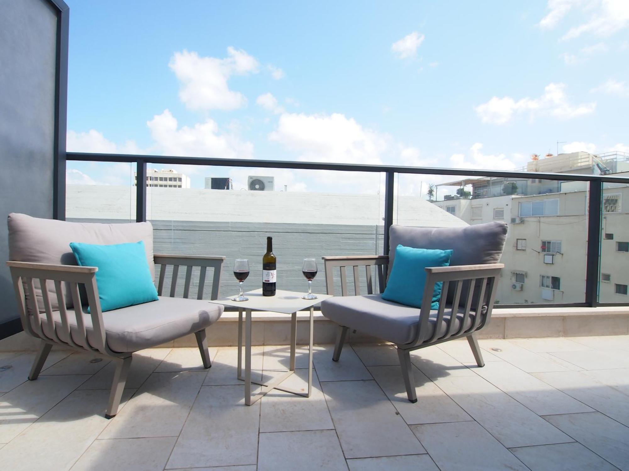 The Roof - By Sea Land Suites Tel Aviv Pokoj fotografie